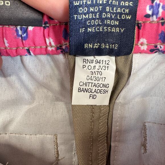 U.S. Polo Assn Pants Kids Girls Size 2T Khaki Beige Cotton Blend Skinny Uniform - Picture 10 of 15